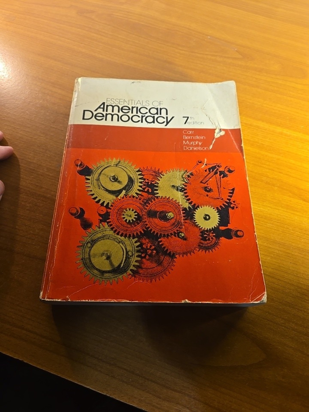 Essentials of American Democracy by Robert Kenneth Carr (Paperback) 1971